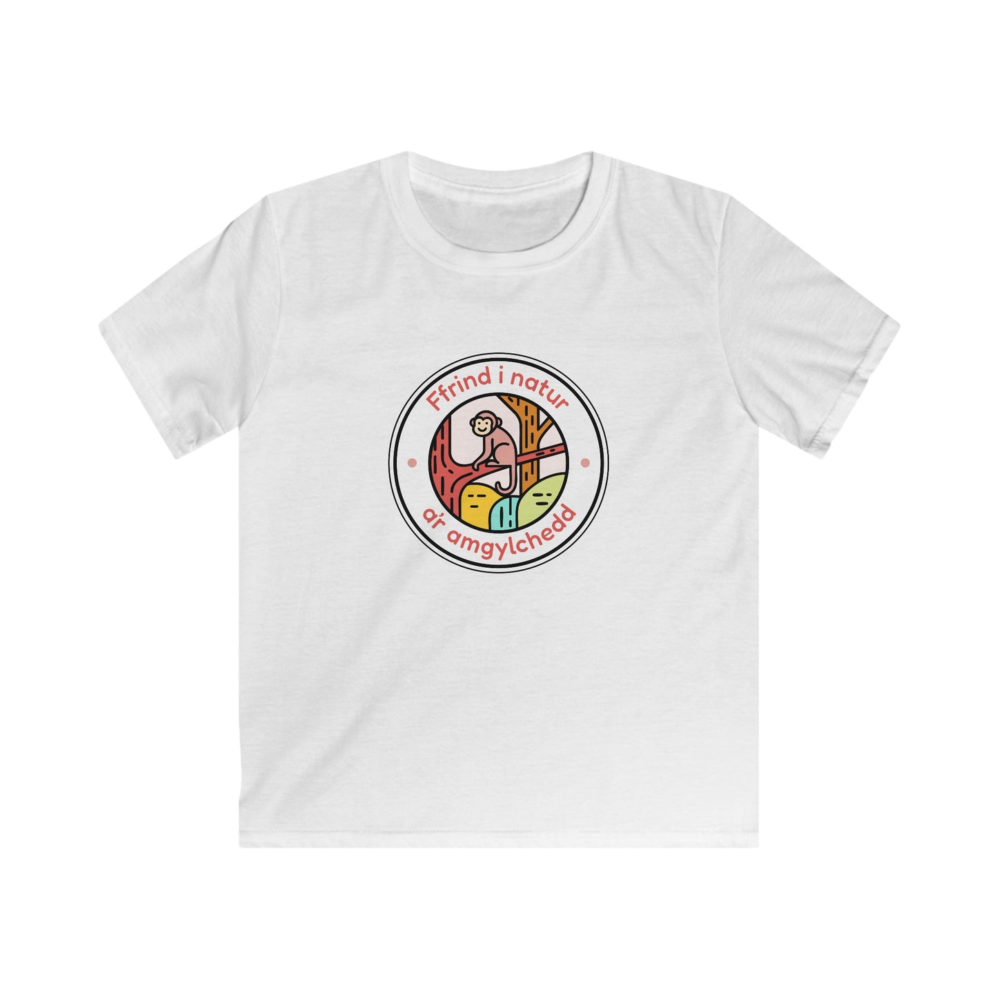Welsh Conservation Tee — 'Ffrind i Natur a'r Amgylchedd' - Friend to Nature T-Shirt