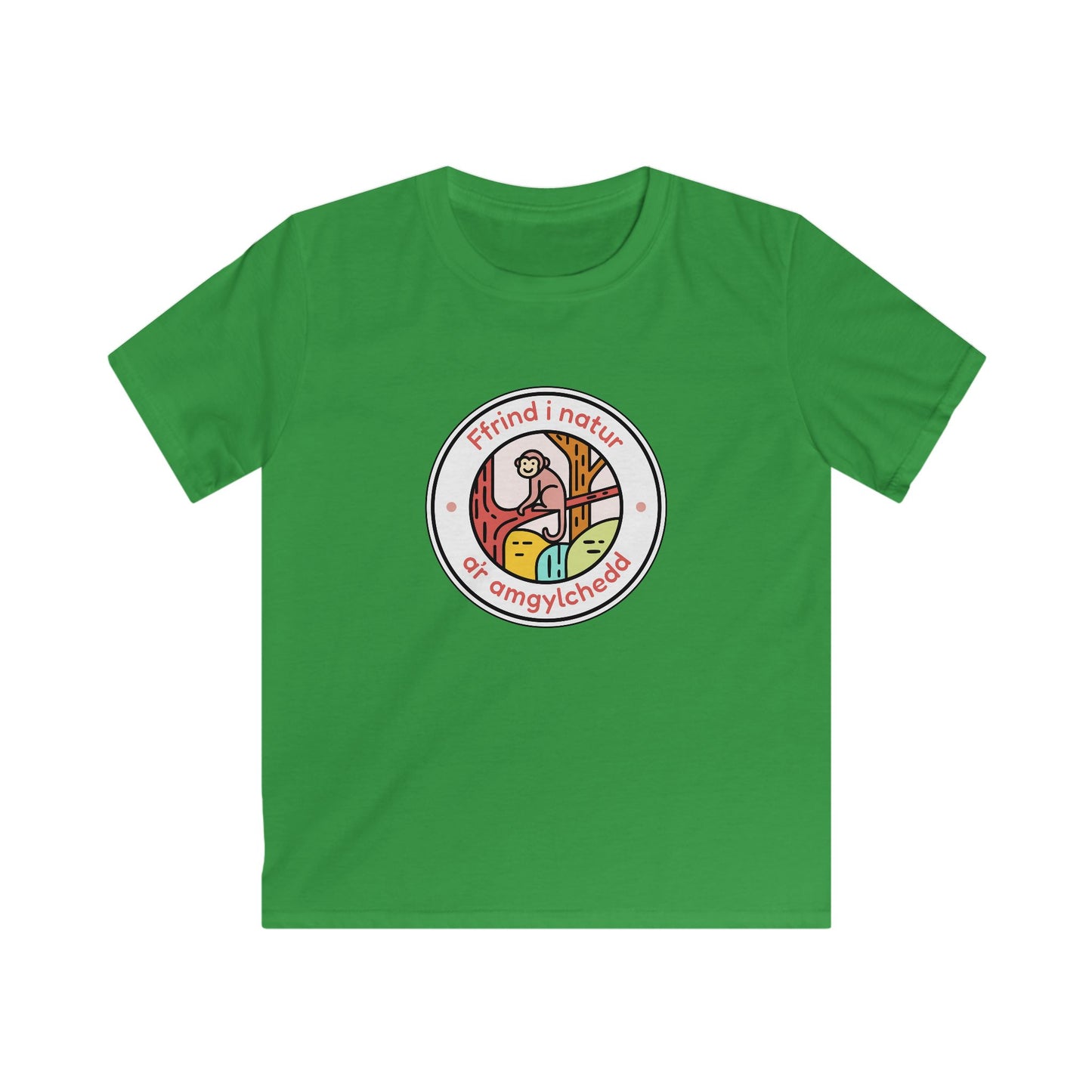 Welsh Conservation Tee — 'Ffrind i Natur a'r Amgylchedd' - Friend to Nature T-Shirt
