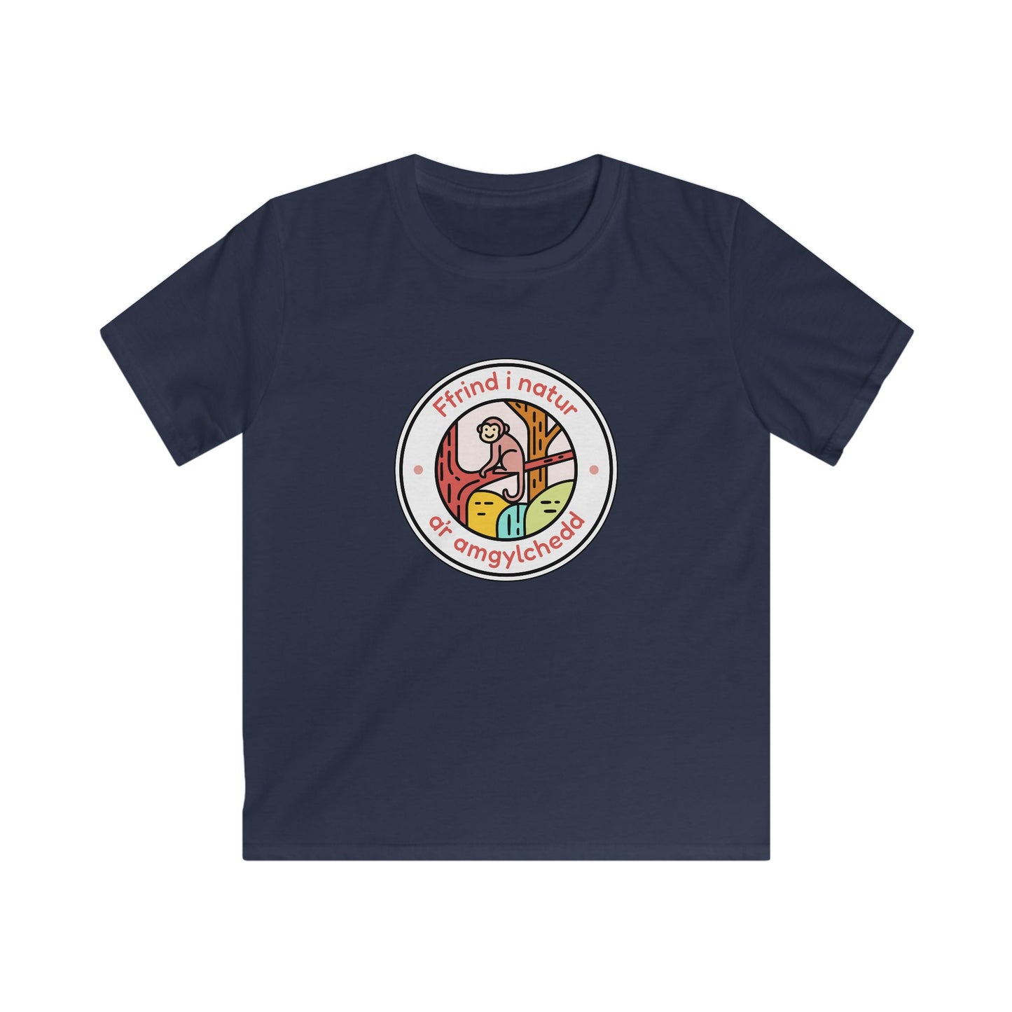Welsh Conservation Tee — 'Ffrind i Natur a'r Amgylchedd' - Friend to Nature T-Shirt