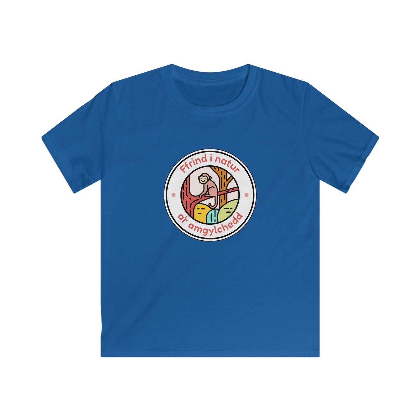 Welsh Conservation Tee — 'Ffrind i Natur a'r Amgylchedd' - Friend to Nature T-Shirt