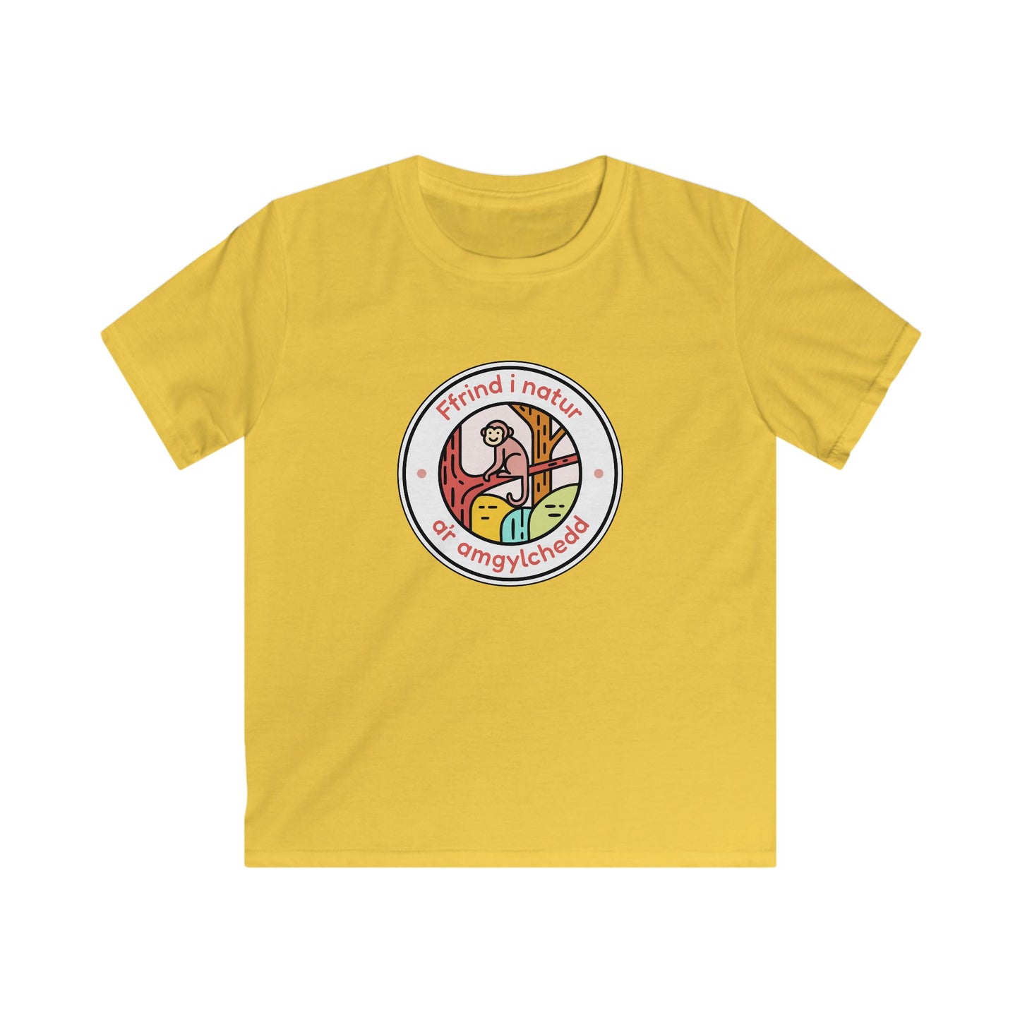 Welsh Conservation Tee — 'Ffrind i Natur a'r Amgylchedd' - Friend to Nature T-Shirt