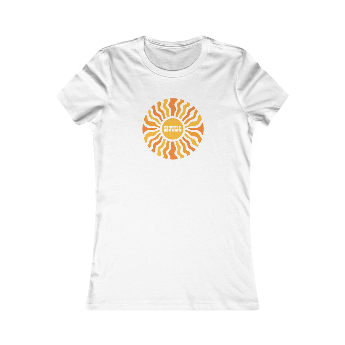 Women's Retro Sun Tee (Slim Fit) - 'Haul'