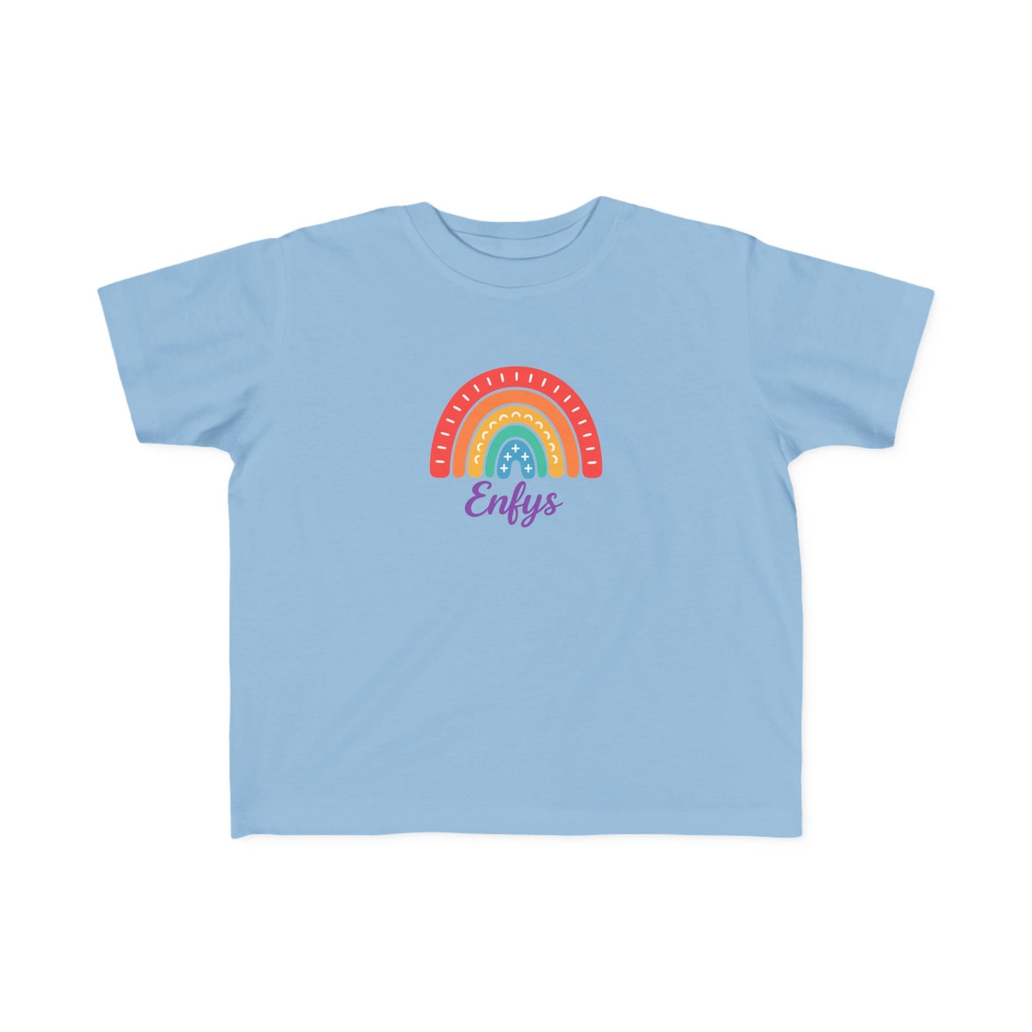 Toddler 'Enfys' Rainbow T-Shirt
