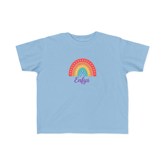 Toddler 'Enfys' Rainbow T-Shirt