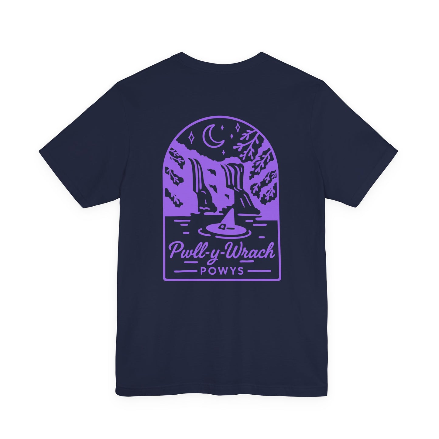 Pwll-Y-Wrach Waterfall Tee (Unisex) - Double Sided