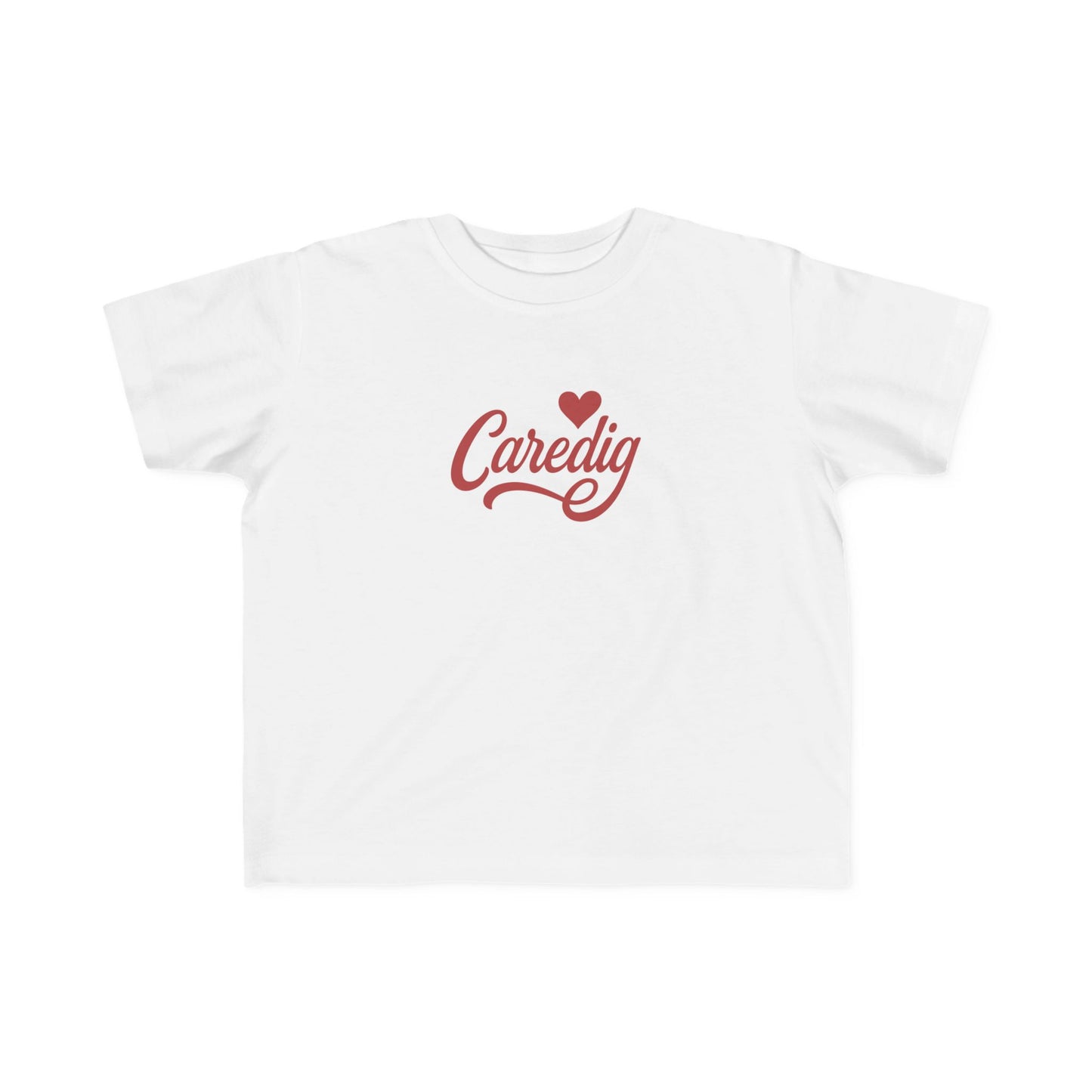 Toddler 'Caredig' Heart T-Shirt