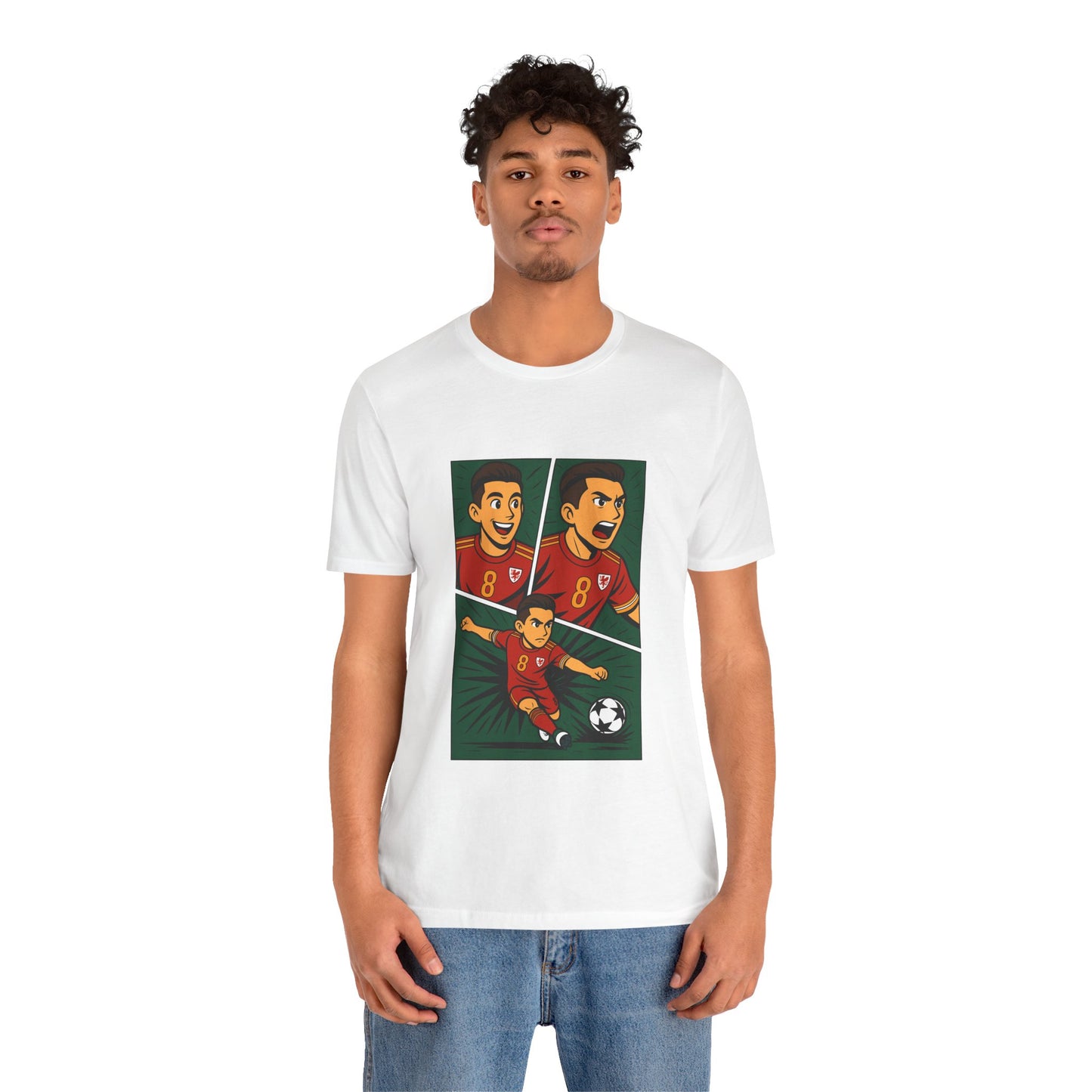 Harry Wilson Wales Football Graphic T-Shirt (Unisex)