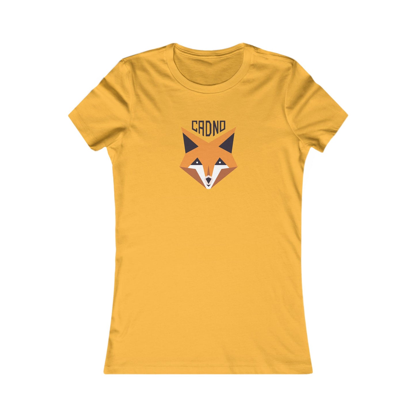 Women's Geometric Fox Tee - Cadno