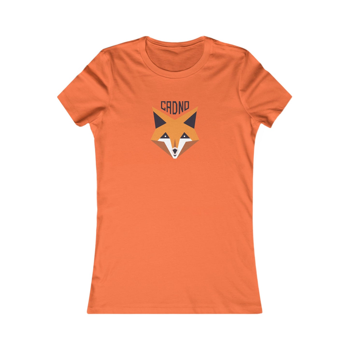 Women's Geometric Fox Tee - Cadno