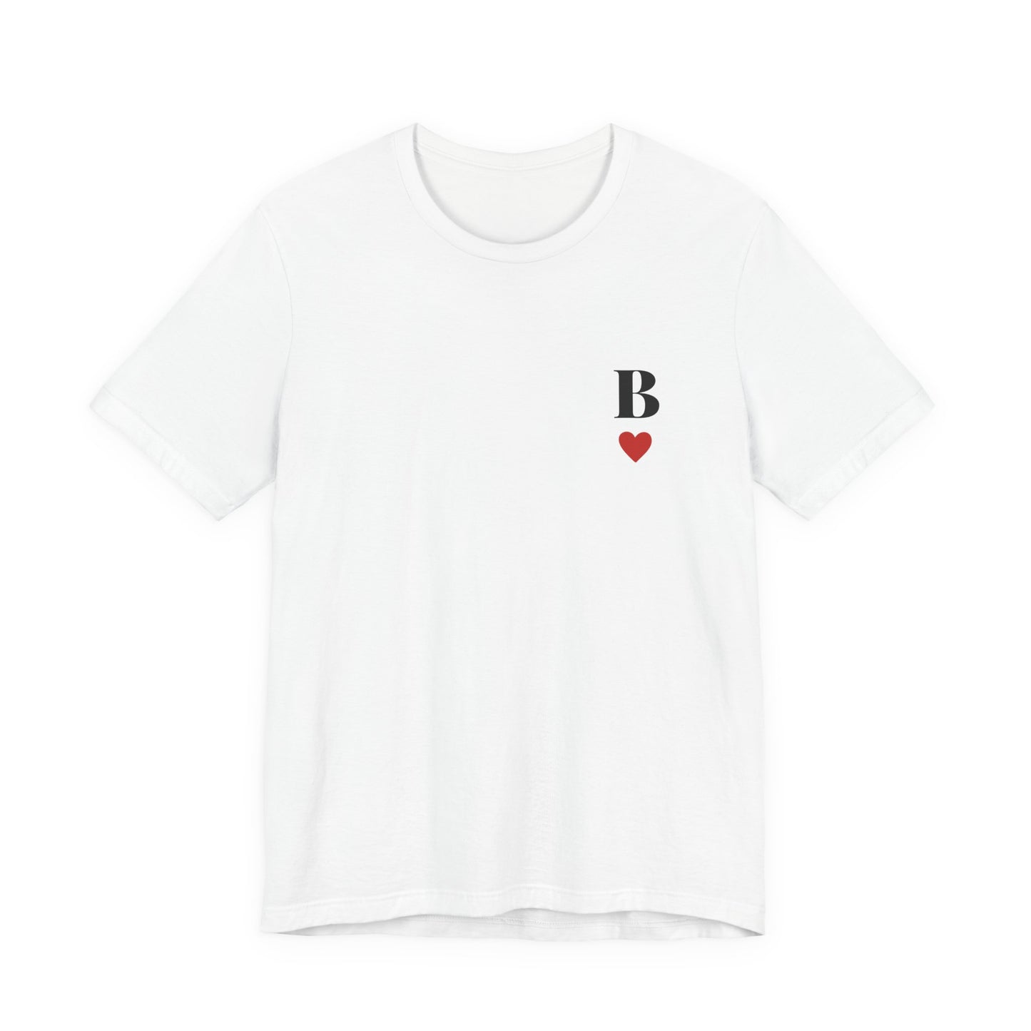 Queen of Hearts Unisex Tee - "Brenhines" (Double Sided)