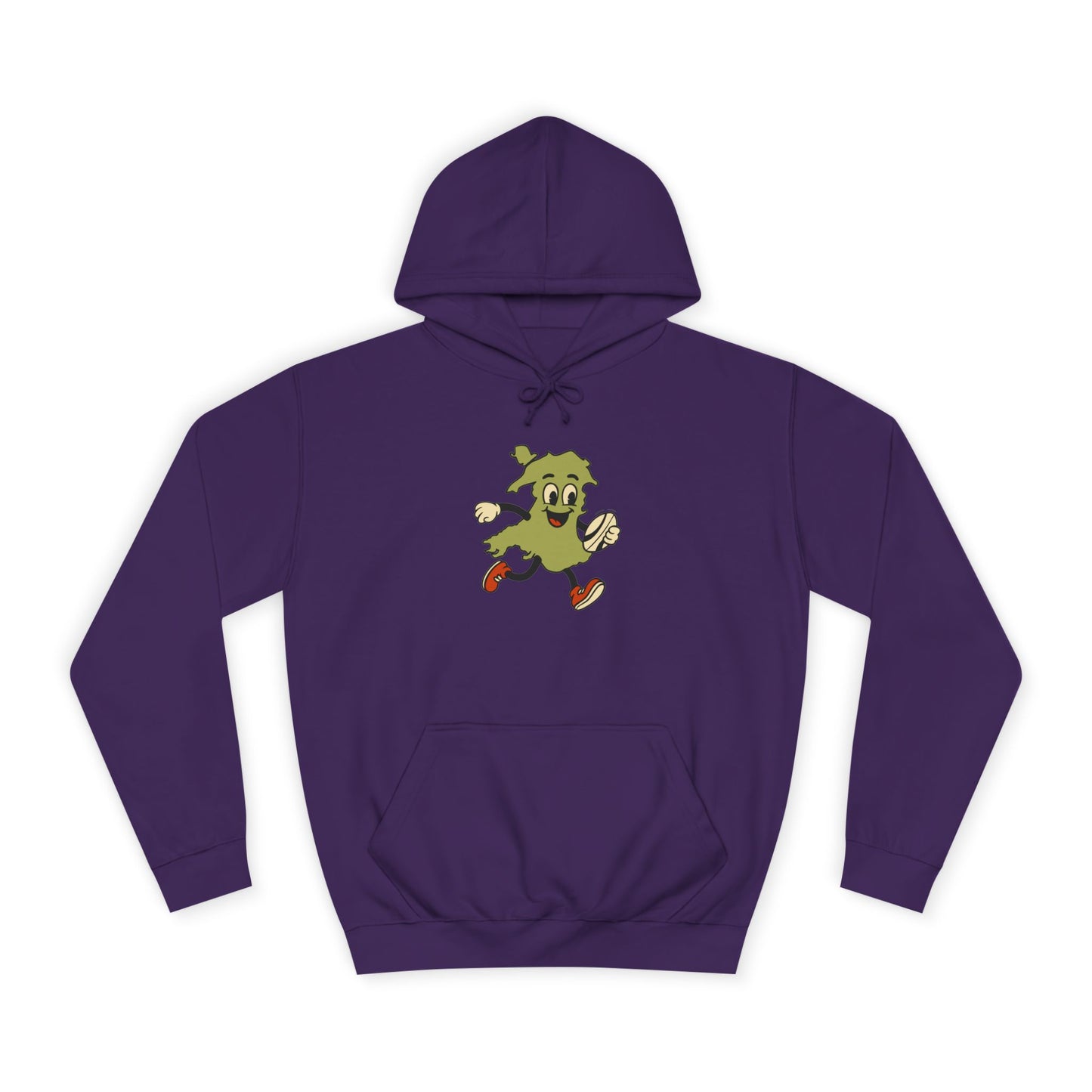 Retro Welsh Rugby Map Unisex Hoodie