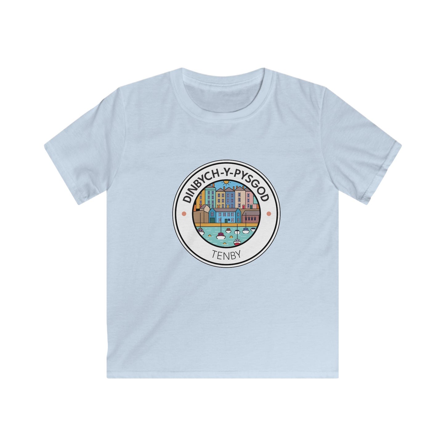 Kids Tenby Coastal T-Shirt (Dinbych-Y-Pysgod)