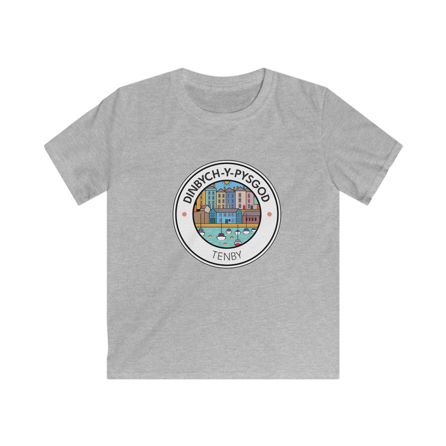 Kids Tenby Coastal T-Shirt (Dinbych-Y-Pysgod)