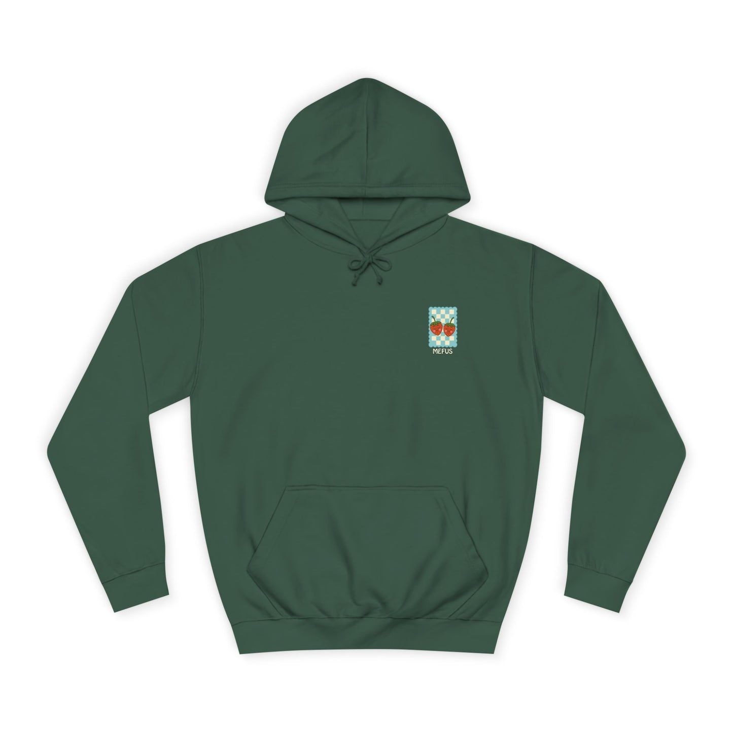 Retro Strawberry Hoodie — "Mefys"