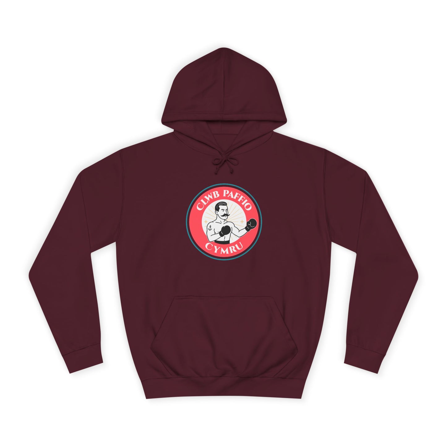 Clwb Paffio Cymru - Retro Boxing Unisex Hoodie