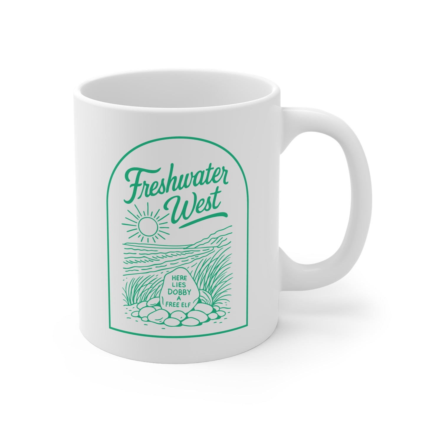 Freshwater West Mug - Dobby's Grave