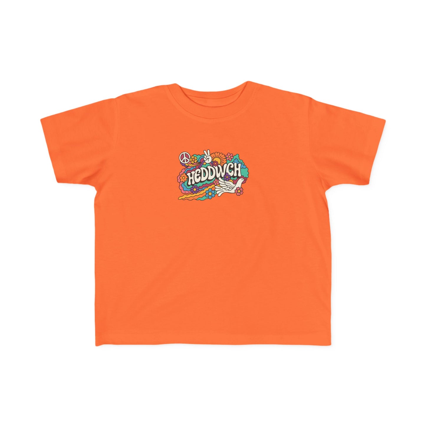 Toddler 'Heddwch' T-Shirt - Vintage Peace Top