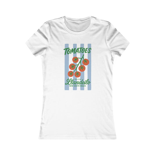 Women's Vintage Tomato Tee - Llandeilo New South Wales