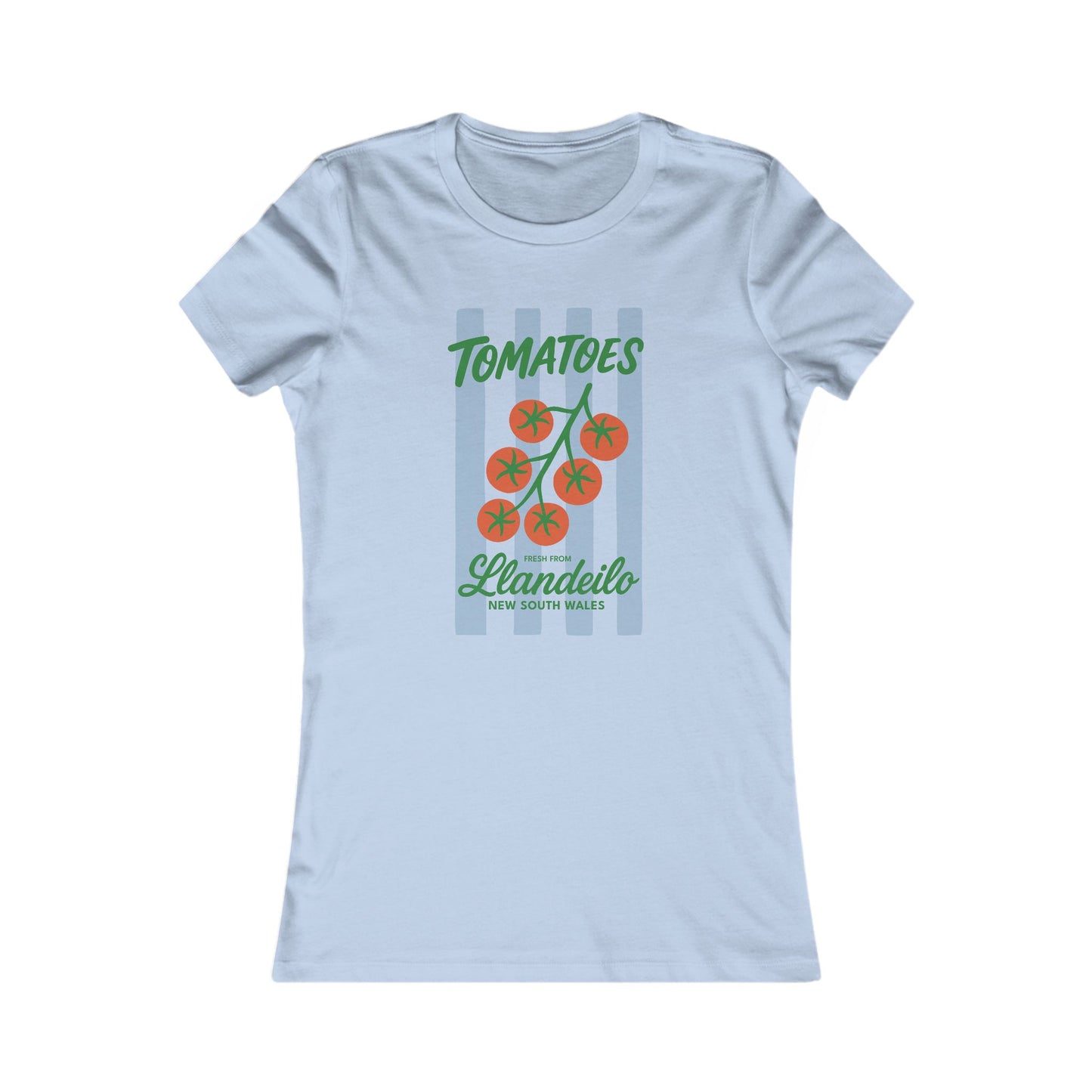 Women's Vintage Tomato Tee - Llandeilo New South Wales