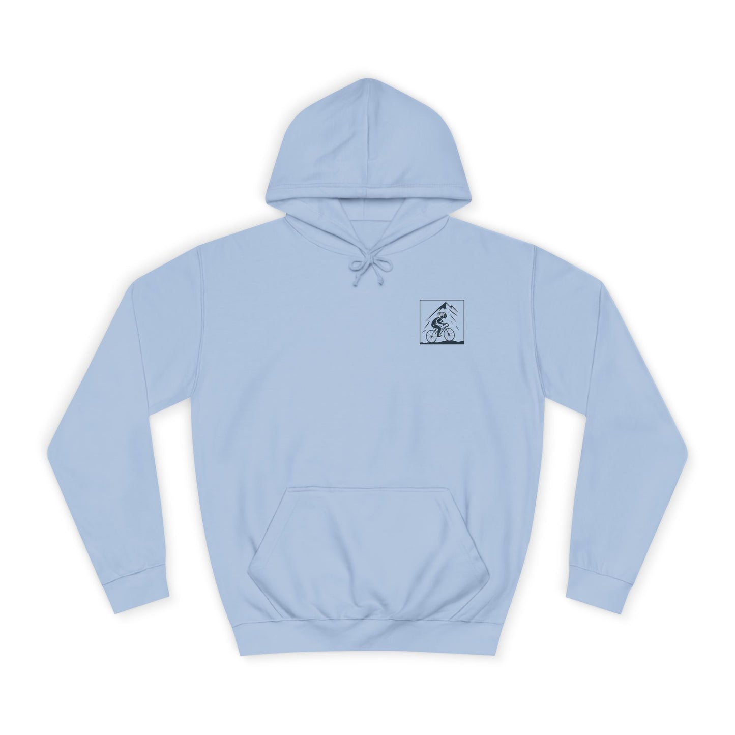 North Wales Cycling Unisex Hoodie -  'Barod Am y Daith' (Double Sided)