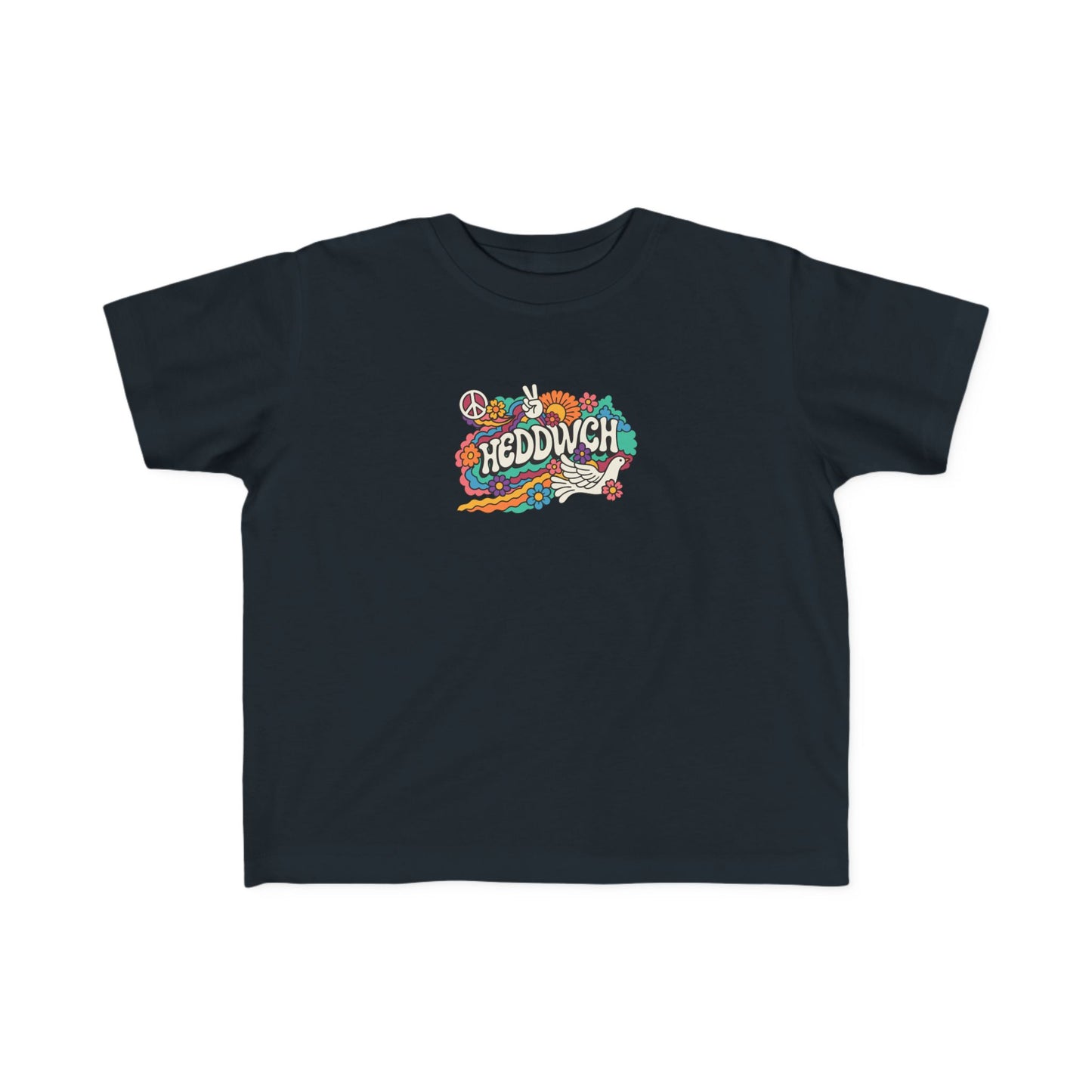 Toddler 'Heddwch' T-Shirt - Vintage Peace Top