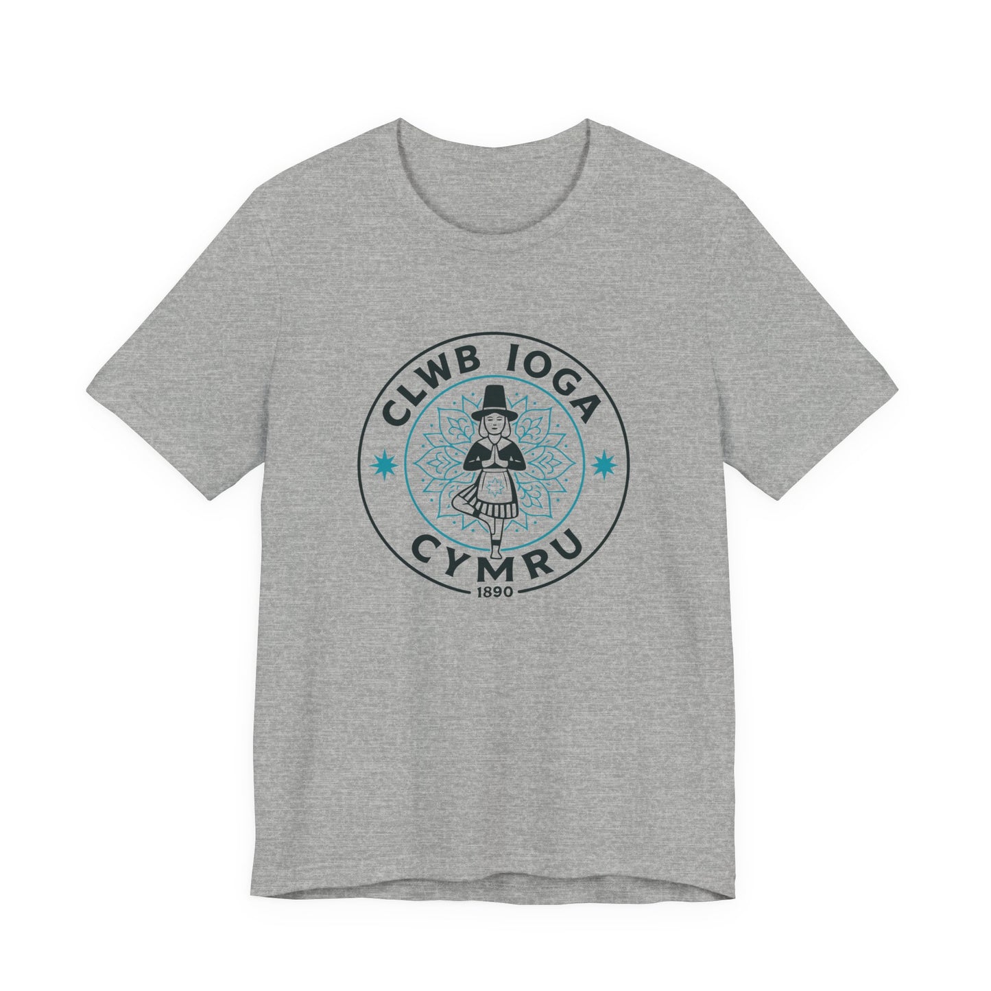 Welsh Yoga Club T‑Shirt (Unisex) – 'Clwb Ioga Cymru'