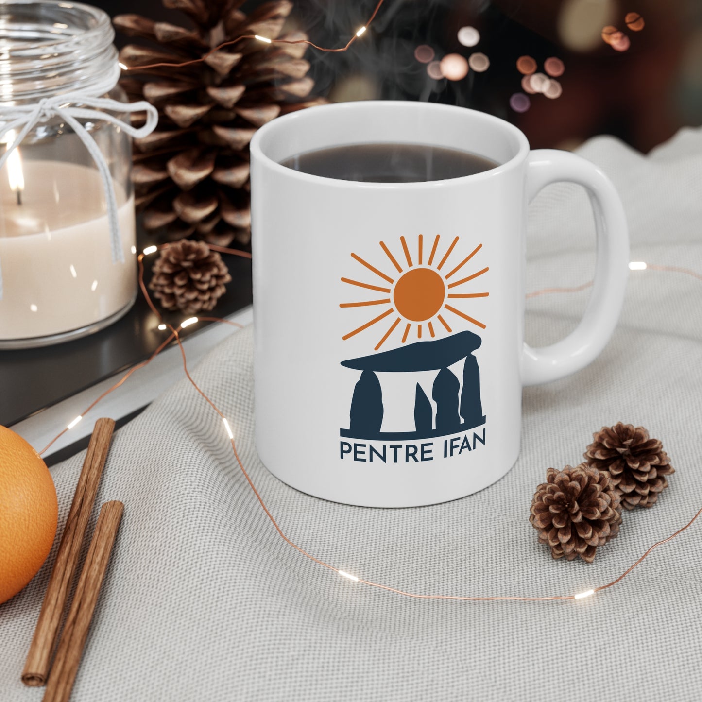 Pentre Ifan Sunrise Ceramic Mug