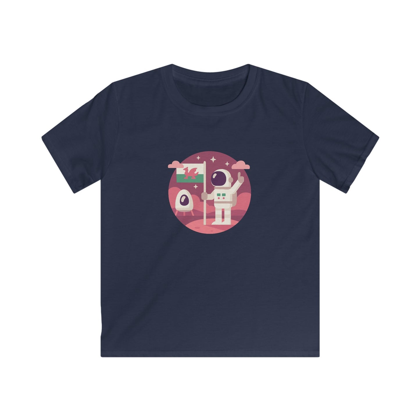 Welsh Astronaut Kids Space T-Shirt