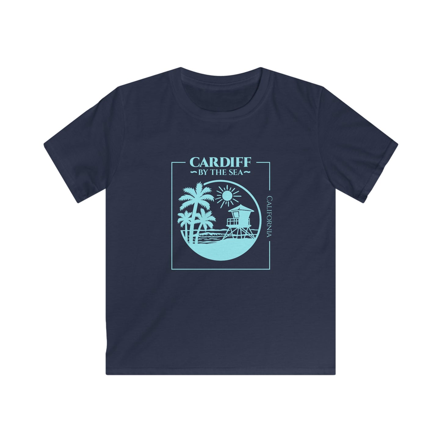 Kids Beach T-Shirt — "Cardiff by the Sea, California"