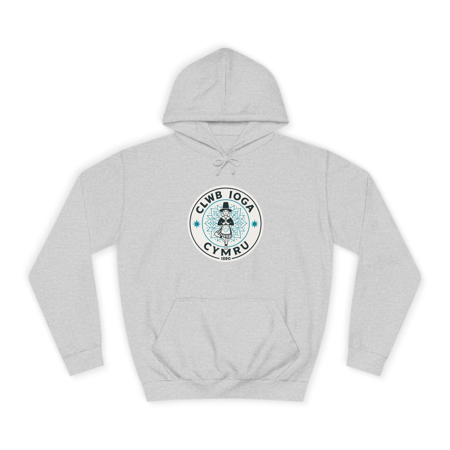 "Clwb Ioga Cymru" Vintage Unisex Hoodie