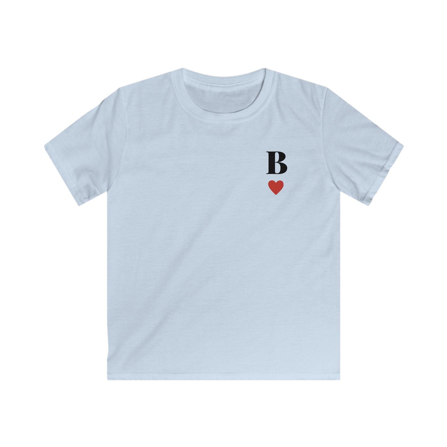 Kids 'Brenhines' T-Shirt - Welsh Queen of Hearts Playing Card Graphic Tee (Double Sided)