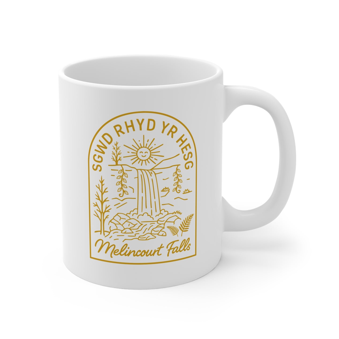 Melincourt Falls Waterfall Mug (Sgwd Rhyd Yr Hesg)