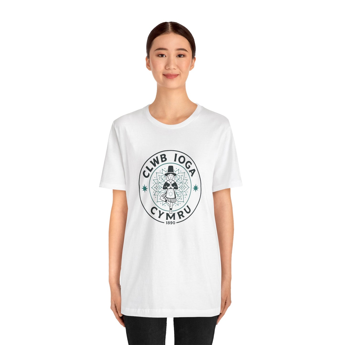 Welsh Yoga Club T‑Shirt (Unisex) – 'Clwb Ioga Cymru'