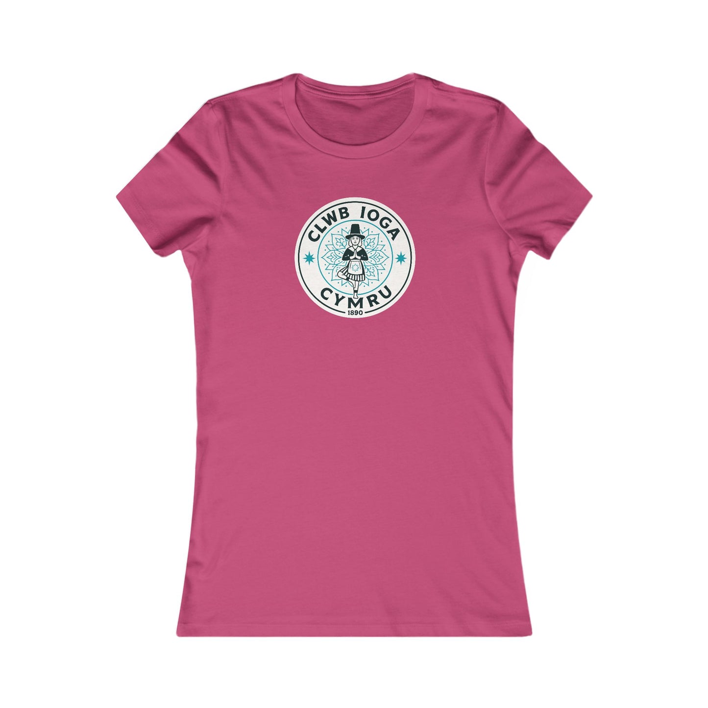 Women's 'Clwb Ioga Cymru' Tee