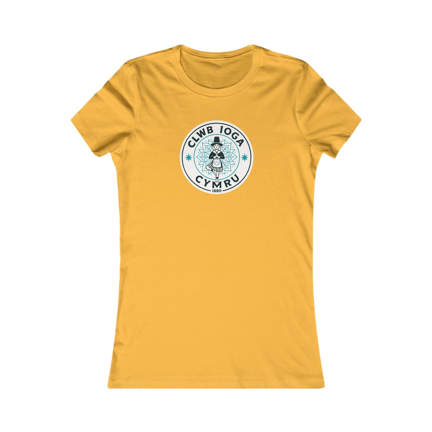 Women's 'Clwb Ioga Cymru' Tee