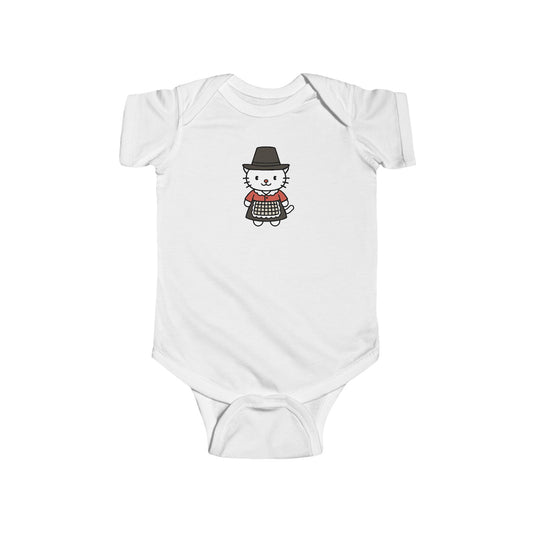 Baby Onesie - Welsh Costume Cat