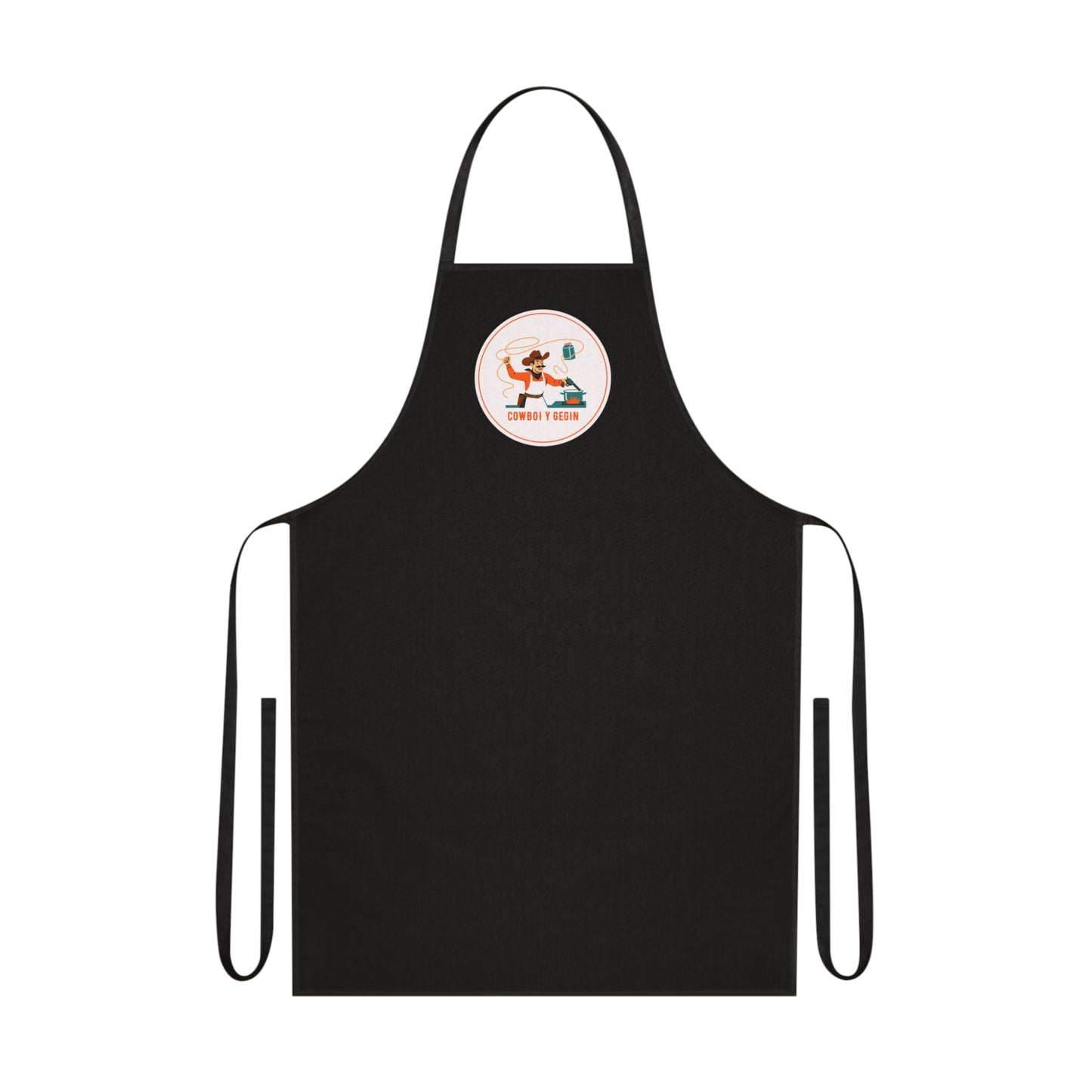 'Cowboi Y Gegin' Retro Chef Apron - Kitchen Cowboy