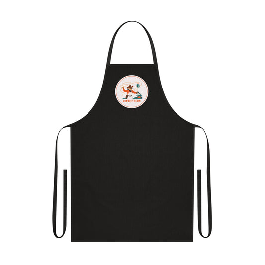'Cowboi Y Gegin' Retro Chef Apron - Kitchen Cowboy