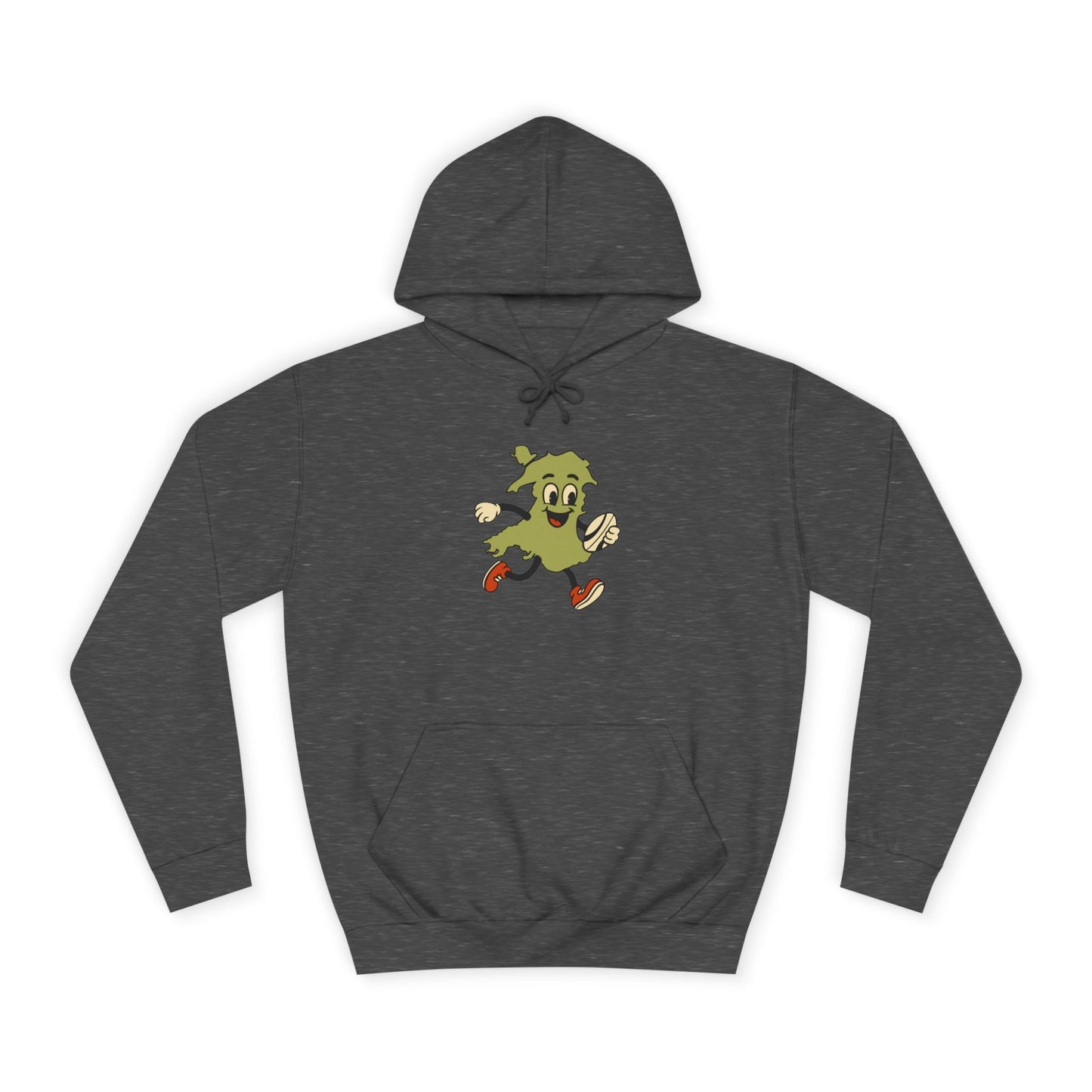 Retro Welsh Rugby Map Unisex Hoodie