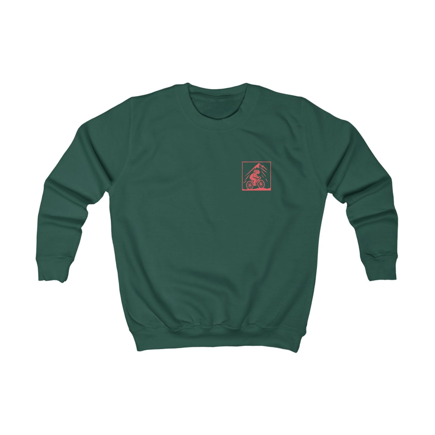 Kids 'Gogledd Cymru' Cycling Sweatshirt - 'Barod Am Y Daith' (Double Sided)