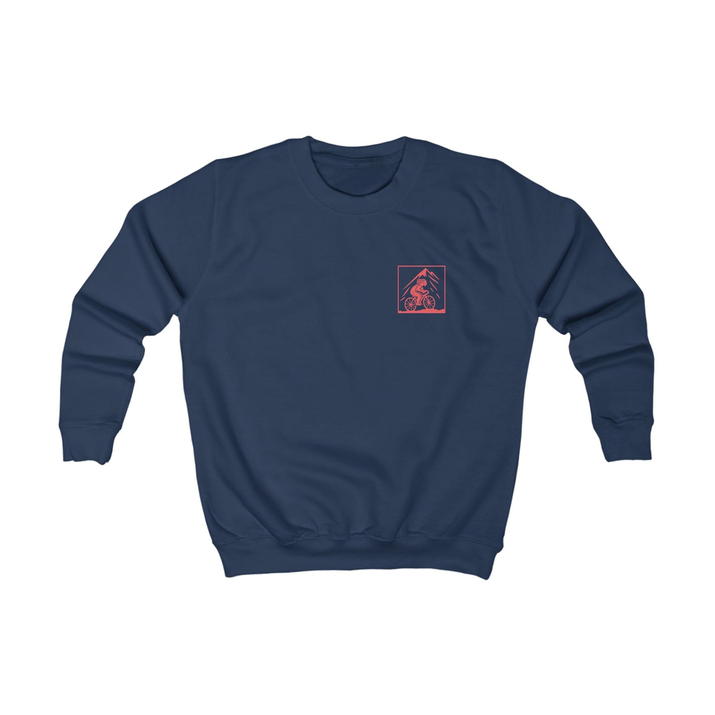 Kids 'Gogledd Cymru' Cycling Sweatshirt - 'Barod Am Y Daith' (Double Sided)