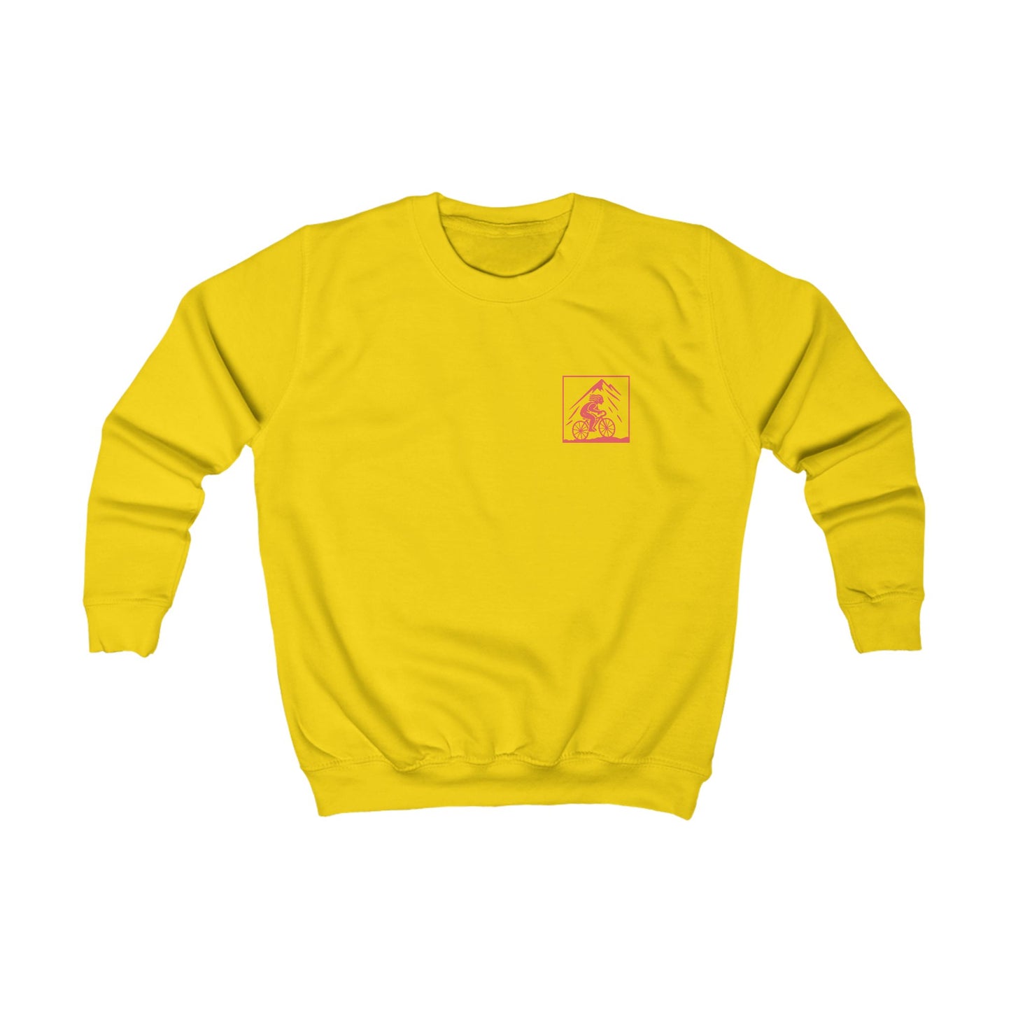 Kids 'Gogledd Cymru' Cycling Sweatshirt - 'Barod Am Y Daith' (Double Sided)