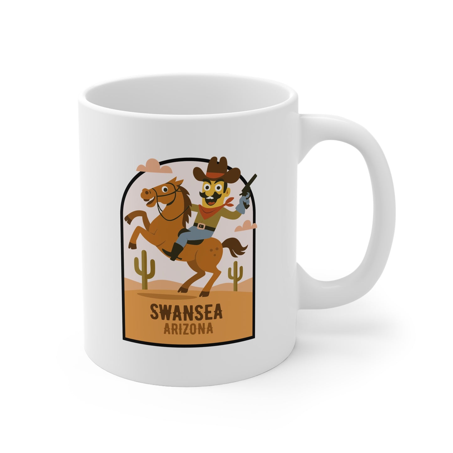 Swansea Arizona Cowboy Mug