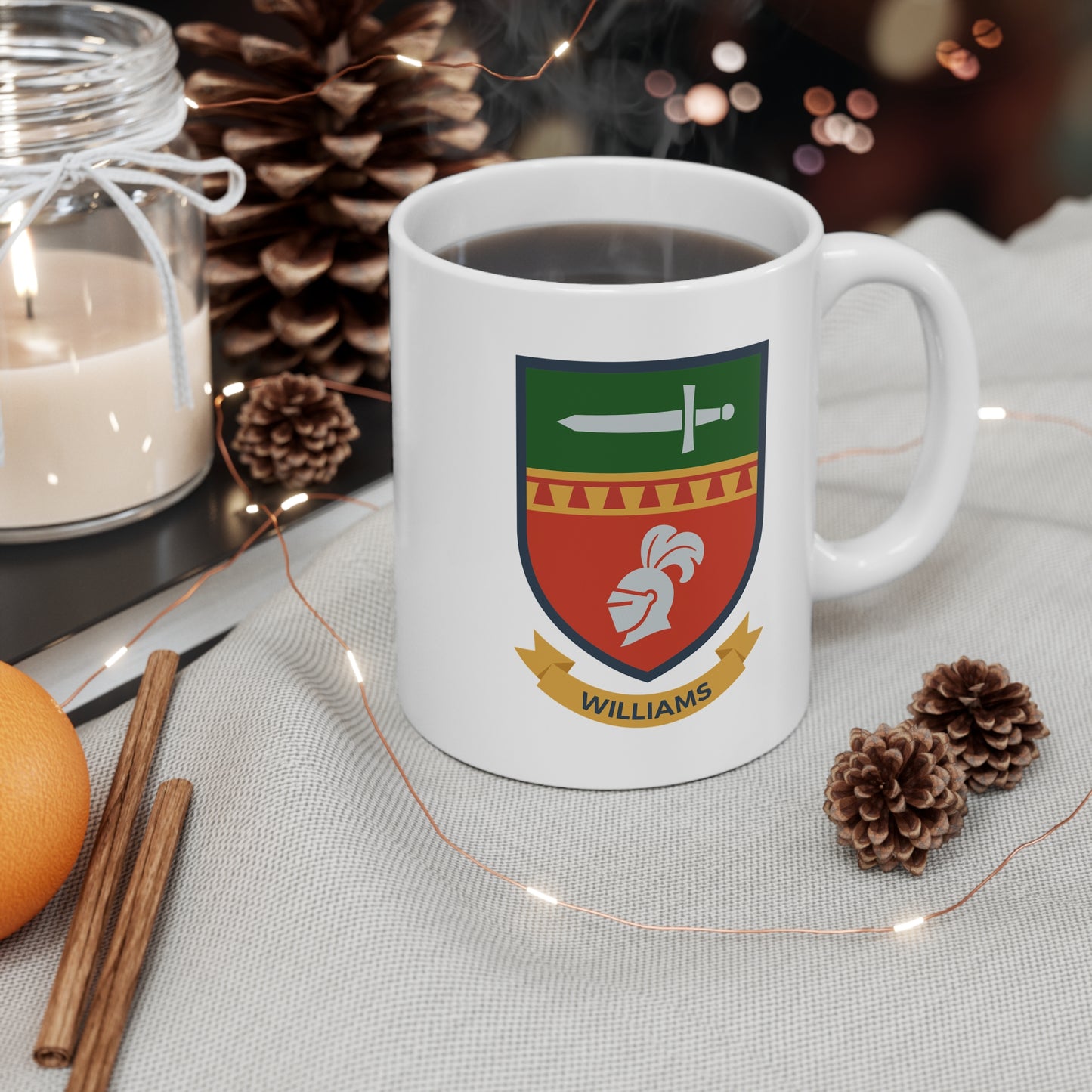 Williams Coat Of Arms Mug - Welsh Heraldry