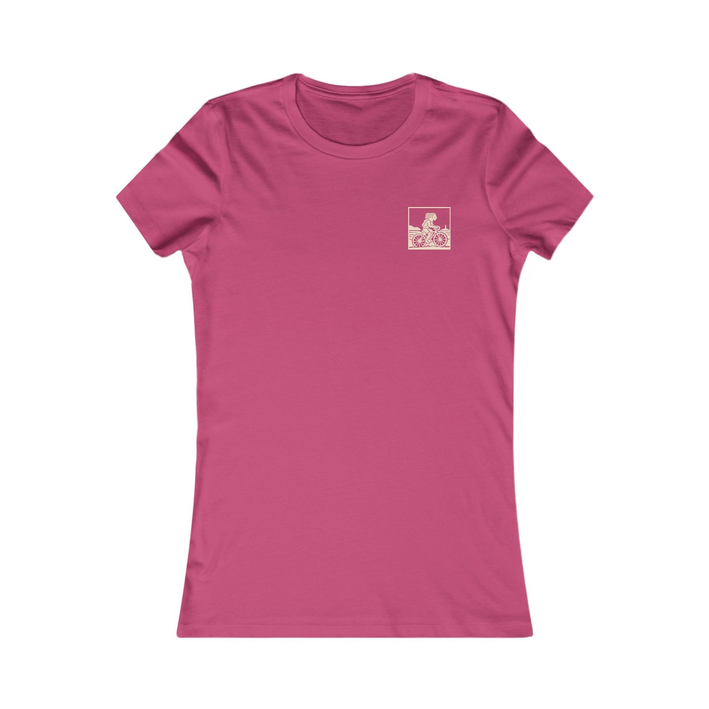 Women's West Wales Cycling Tee - 'Barod Am Y Daith' (Double Sided)