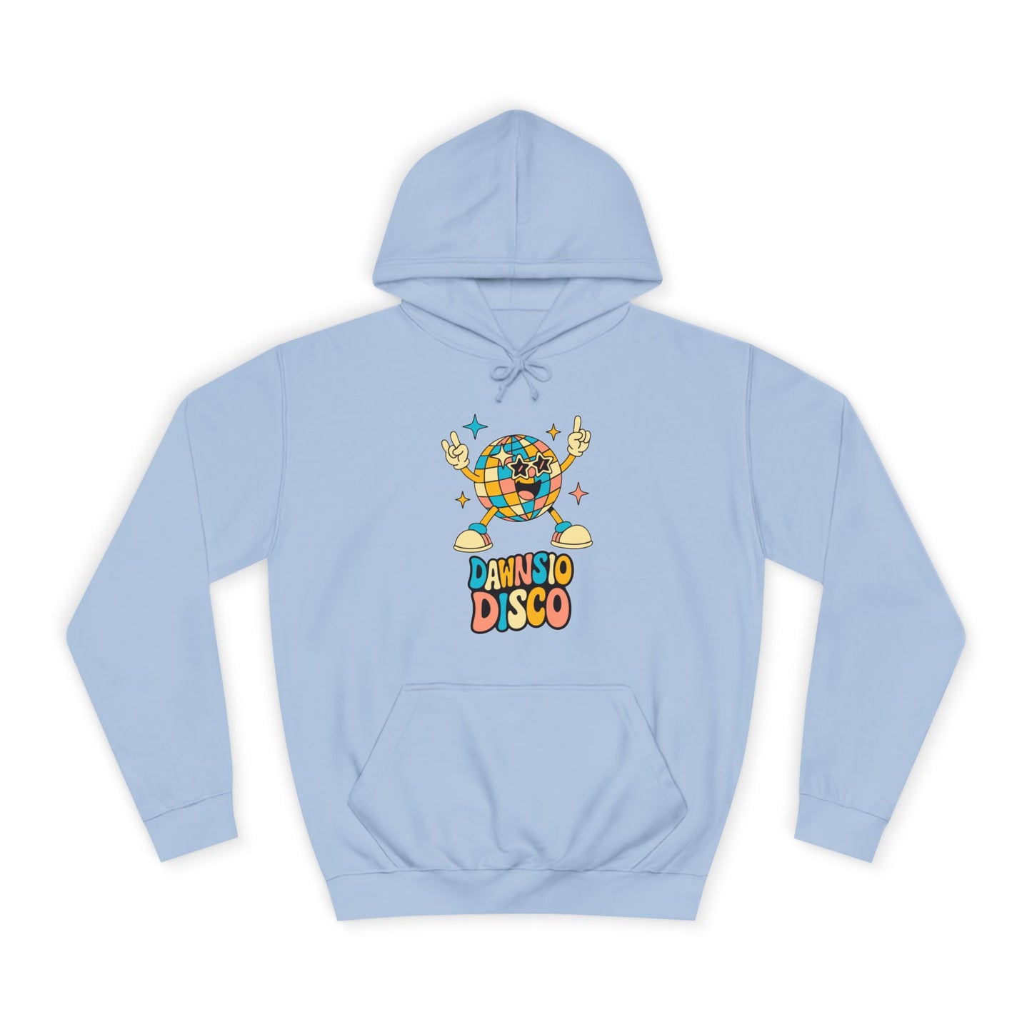 Retro Dawnsio Disco Unisex Hoodie