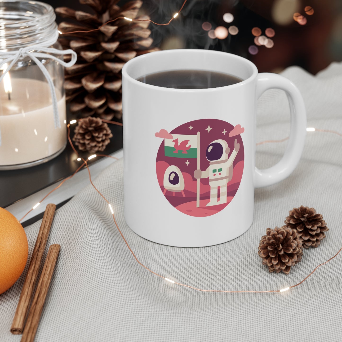 Welsh Astronaut Mug