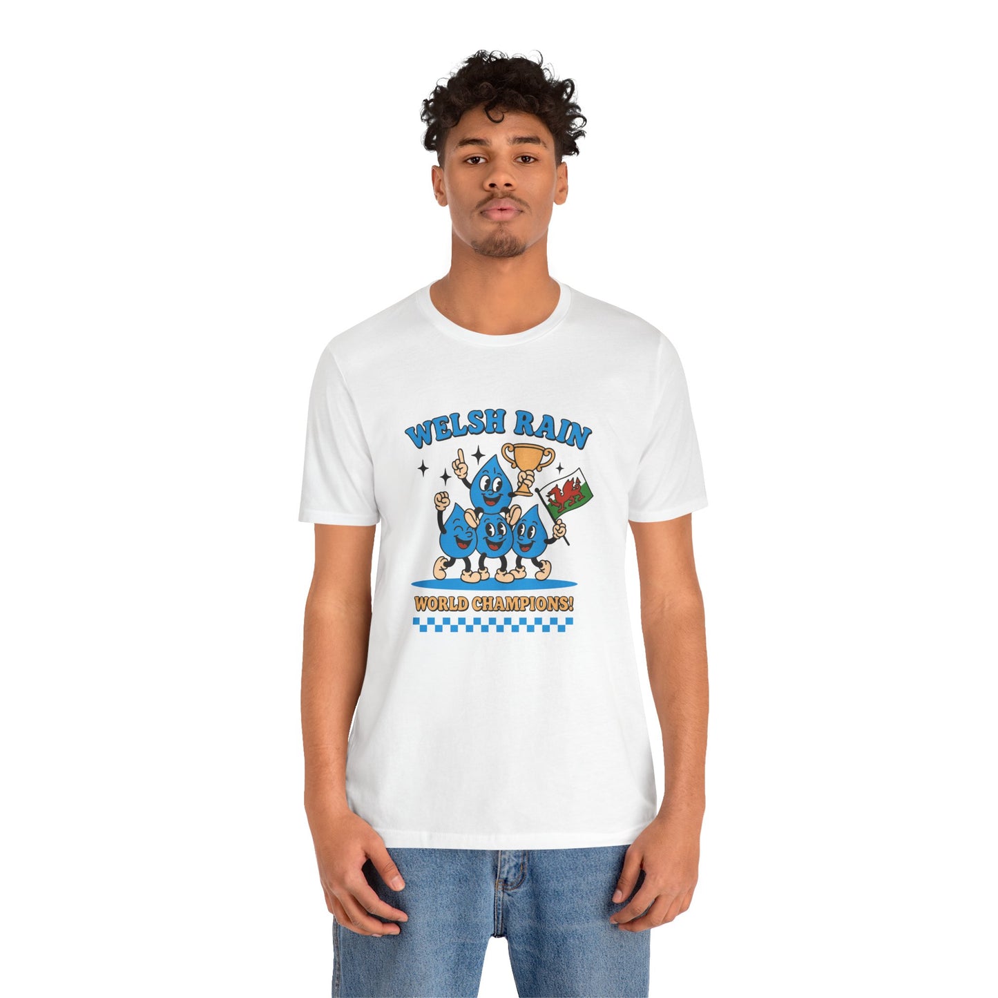 Welsh Rain World Champions - Retro Unisex T-Shirt