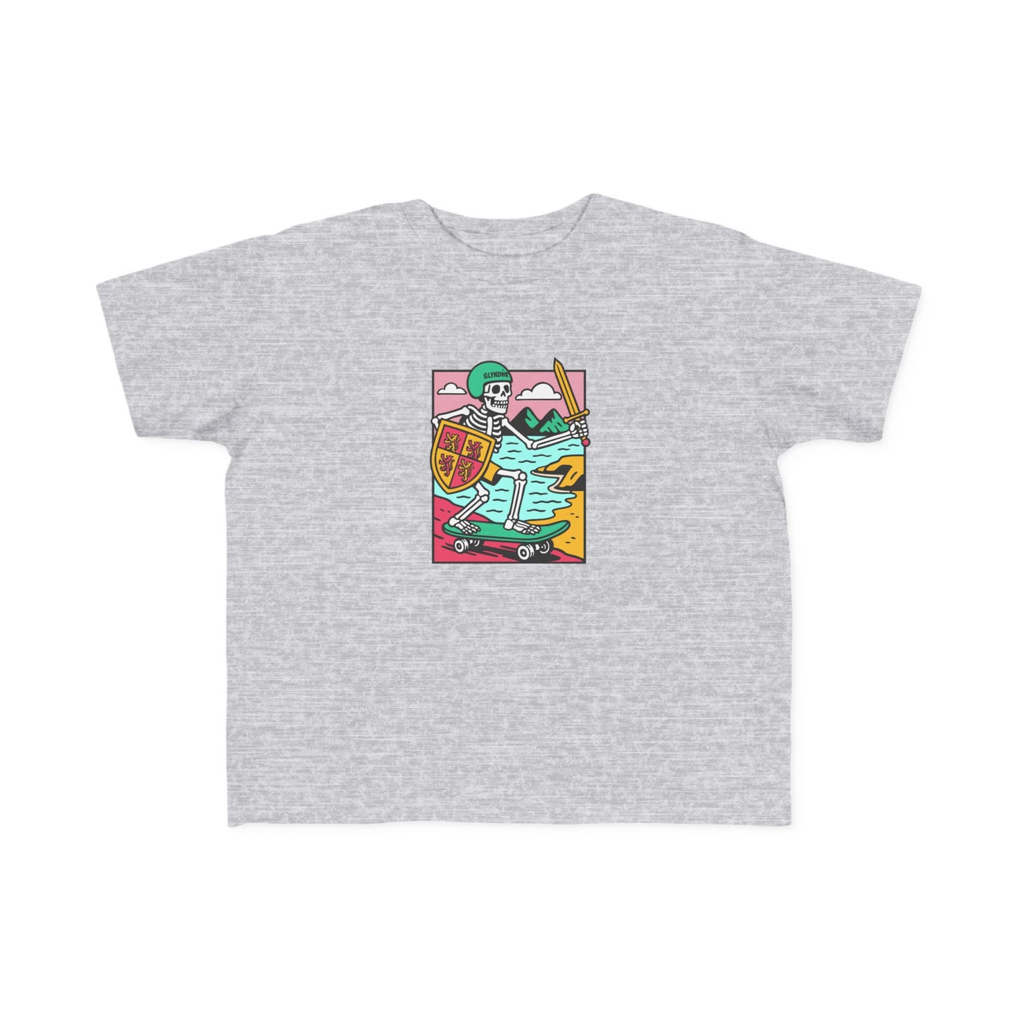 Toddler Owain Glyndŵr Skateboard T-Shirt