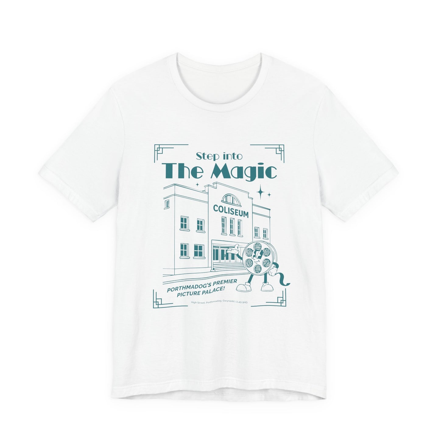 Retro Porthmadog Cinema T-Shirt (Unisex) - Vintage Coliseum Tee